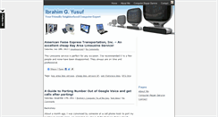 Desktop Screenshot of ibrahimgyusuf.com